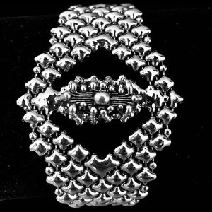 NWOT Sergio Gutierrez Liquid Metal Bracelet